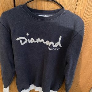 Blue Diamond crew neck sweatshirt
